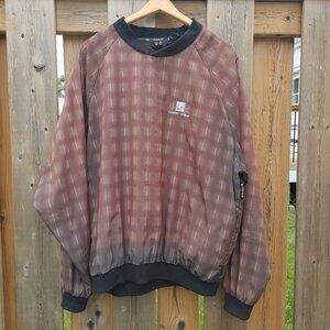 VINTAGE SUN ICE GOLF Windbreaker CHERRY DOWNS Golf Course Pull Over Men's L